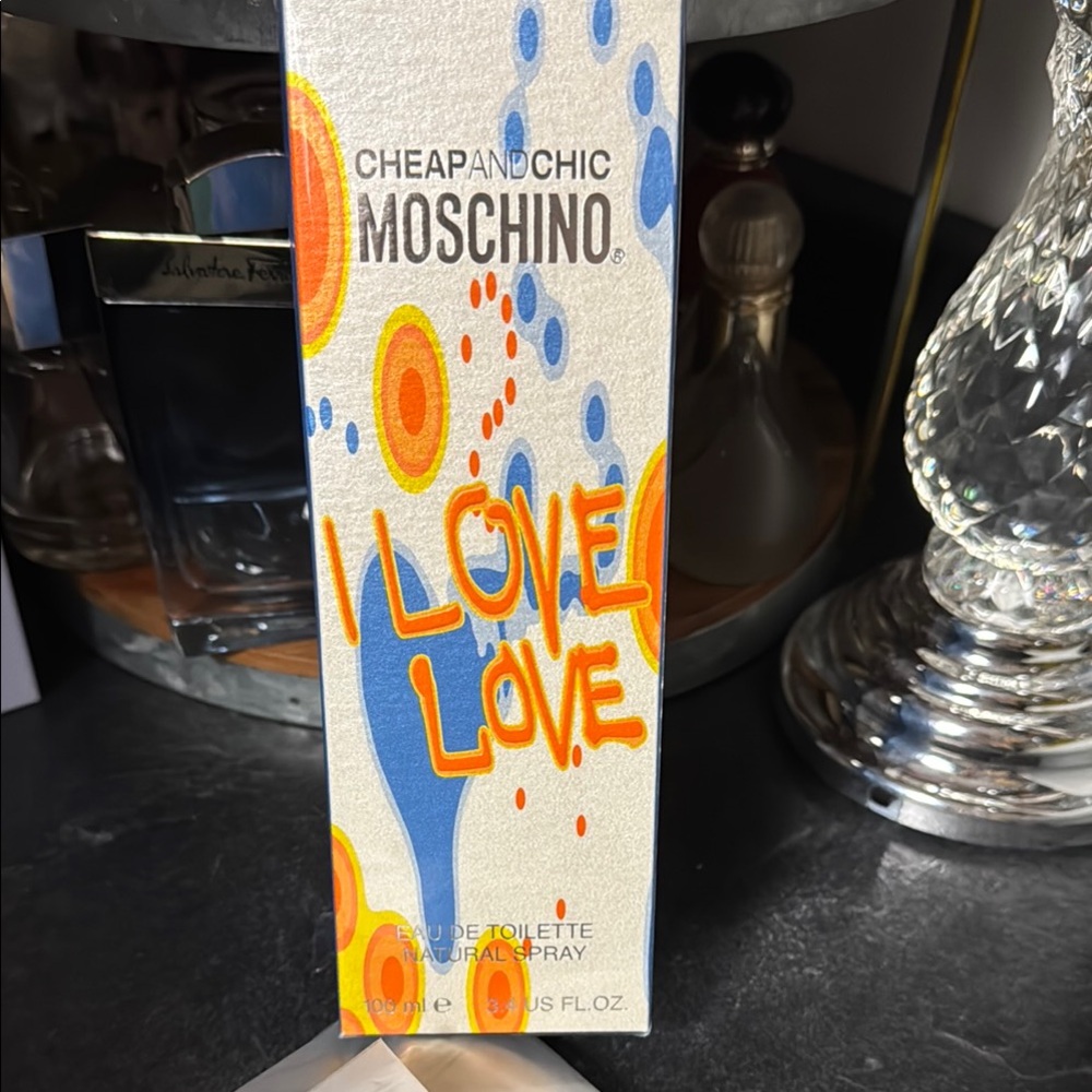 Moschino Cheap and Chic I Love Love 3.4oz Eau de Toilette refreshing fragrance